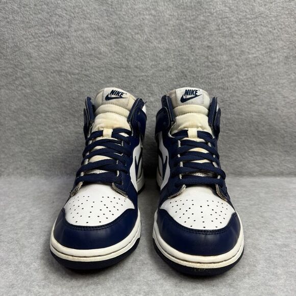 Nike Shoes Womens Size 7.5 Dunk High Midnight Navy Blue Sneakers DB2179-104 - Picture 2 of 10